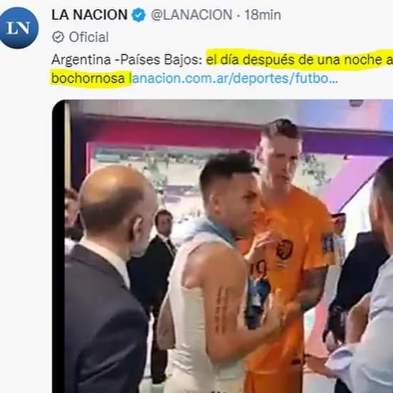 Eze_1928's tweet photo. Los profetas del odio! 
Mientras scaloni y su cuerpo técnico pone los 11 mejores, clarín te pone los peores titulares 
#FIFAWorldCup 
#Qatar2022 #ArgentinavsPaisesBajos 
#ClarinYLaNacionMienten https://t.co/s21SoyEA6j
