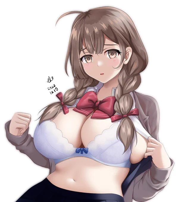 JK神州丸ちゃん(1時間オーバー) #艦これ #艦これ版深夜の真剣お絵描き60分一本勝負#艦これ版真剣お絵描き60分一本勝負_20221210 