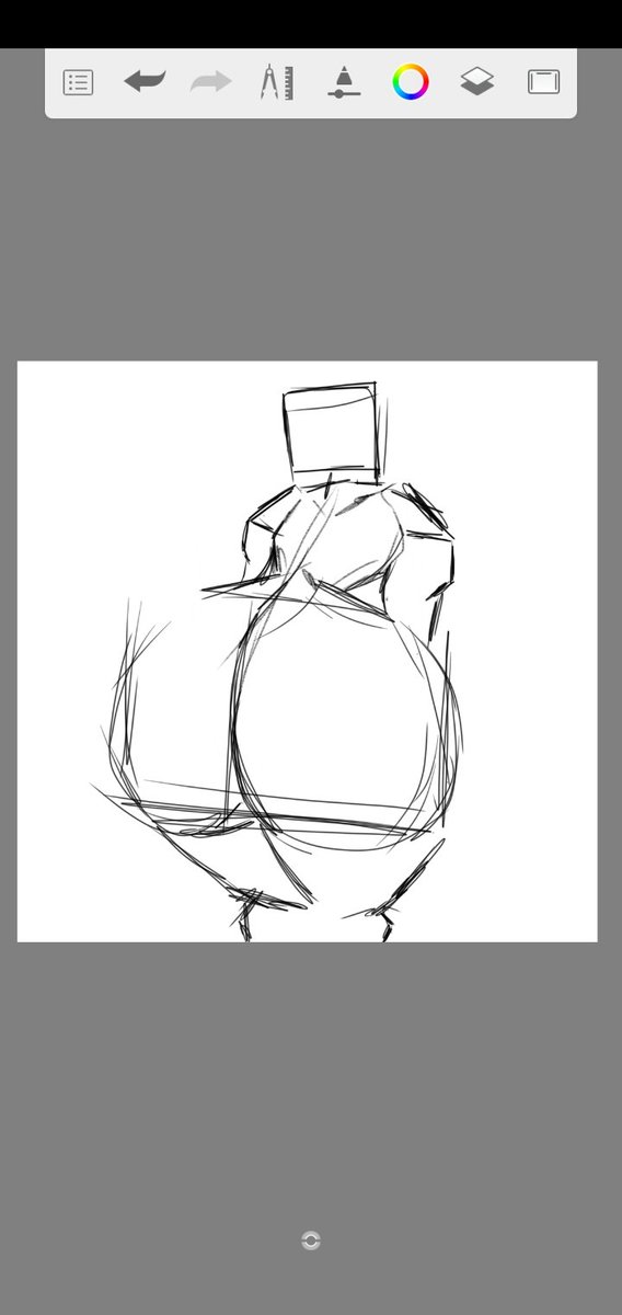 Fukvr0's tweet image. Drawing "potos" before going to work