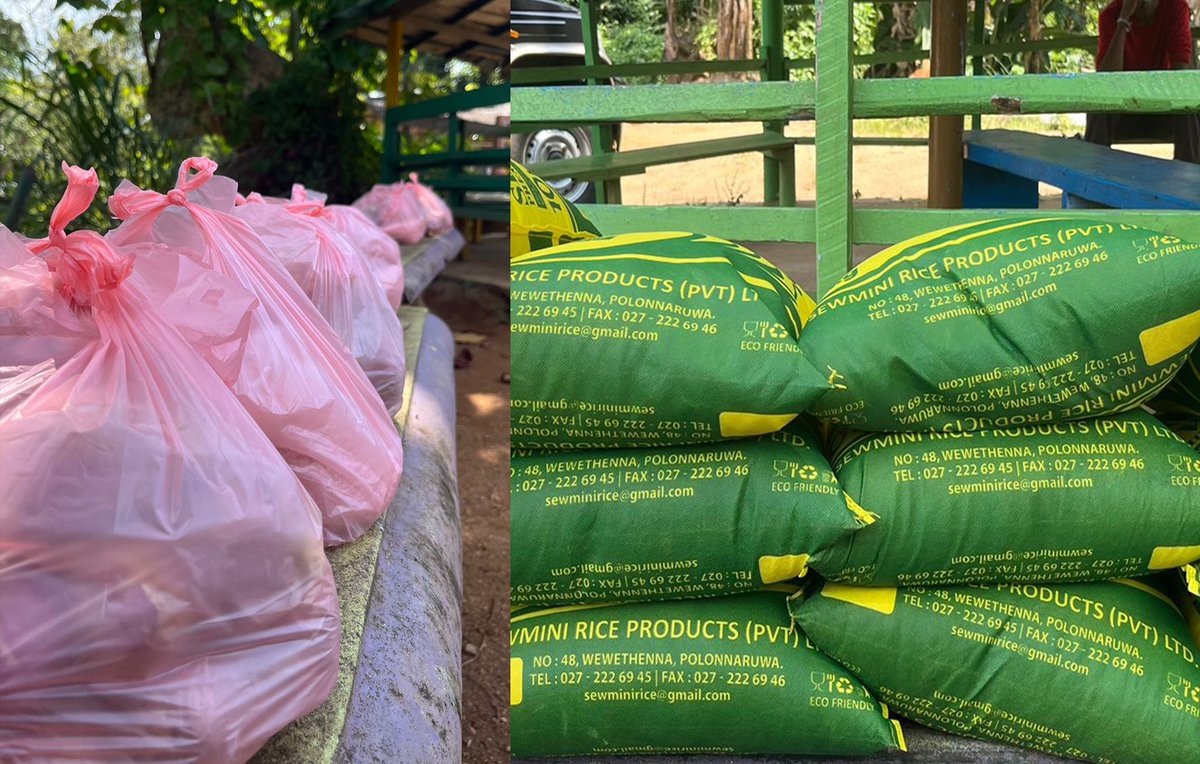 theopengatelk's tweet image. We donated ration packs worth 175,000 LKR  to 52 families of the Galagedara Primary School on the 22nd of November 2022. 
It is our belief that these will aid these families to be able to live their lives with a little less worry and a little less hardship.
