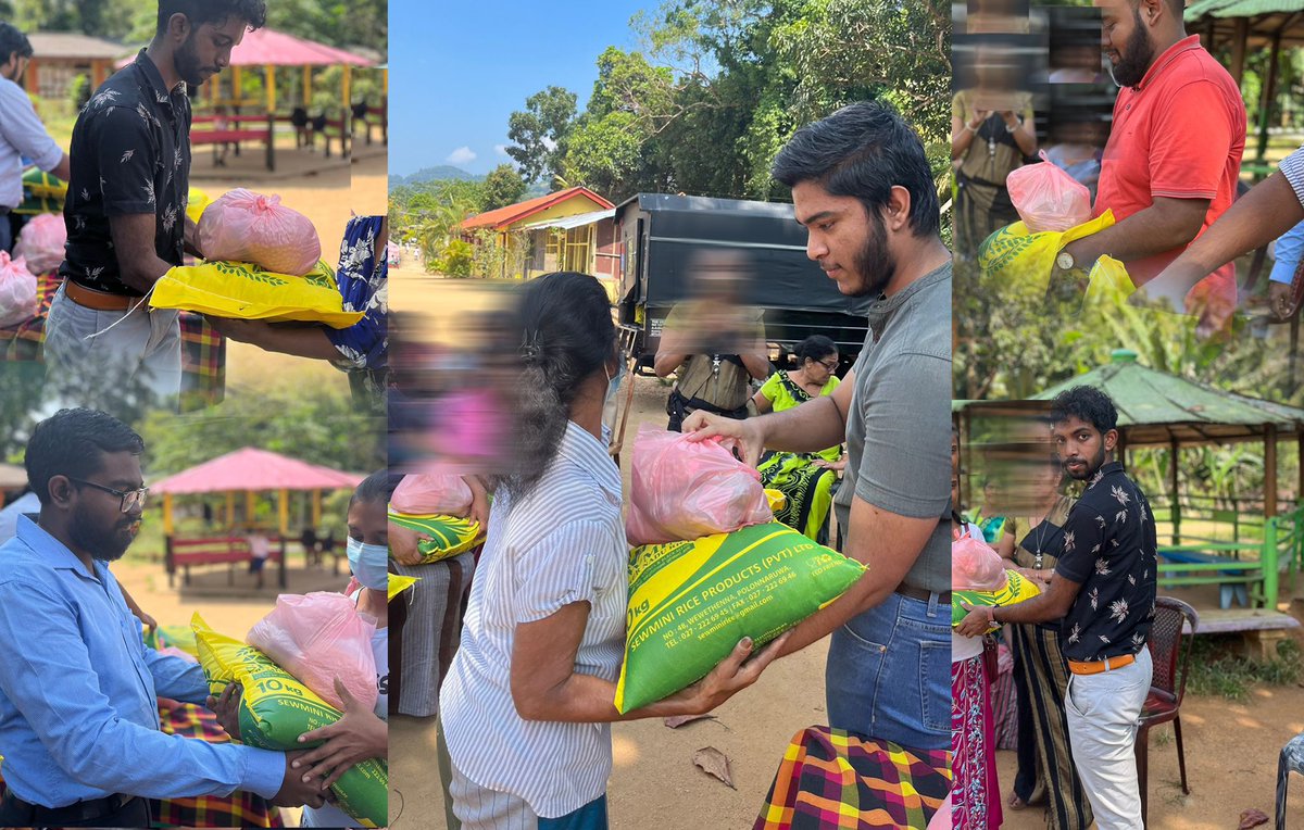 theopengatelk's tweet image. We donated ration packs worth 175,000 LKR  to 52 families of the Galagedara Primary School on the 22nd of November 2022. 
It is our belief that these will aid these families to be able to live their lives with a little less worry and a little less hardship.
