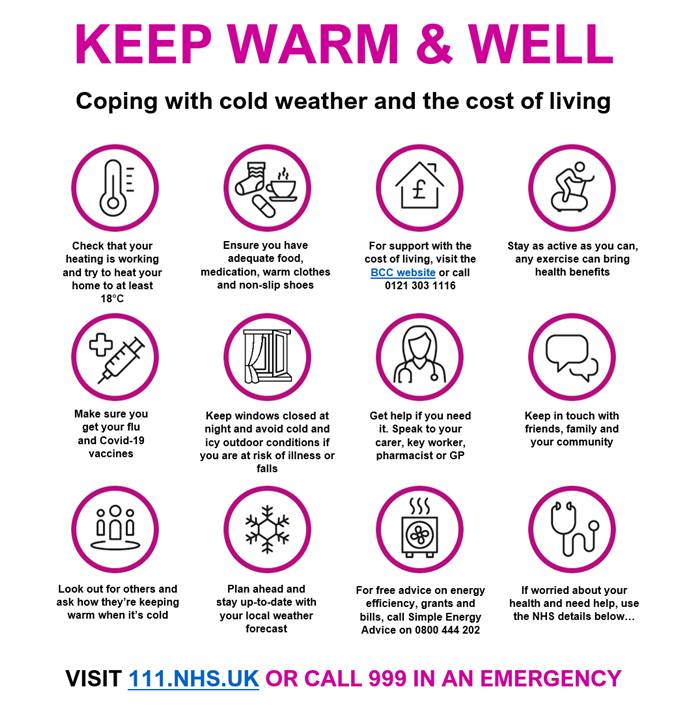 During cold weather, stay in touch with family, friends and neighbours who might need your help. ➡️ Find top tips to keep warm and stay well here: bit.ly/3UBPgr1