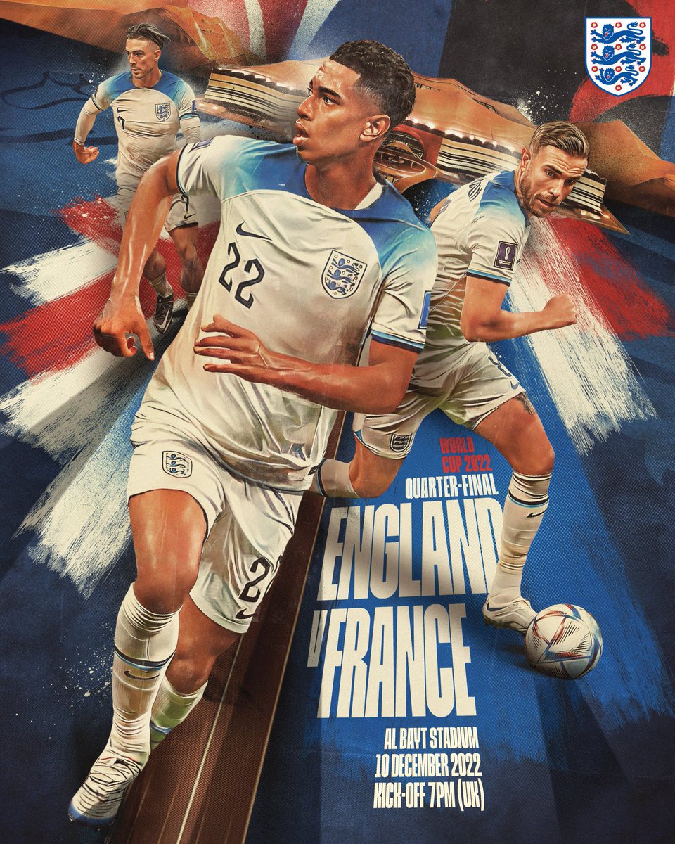 wadedecorator's tweet image. Big game later! Who’s already nervous?! 😬#FIFAWorldCup #eng #ENGFRA