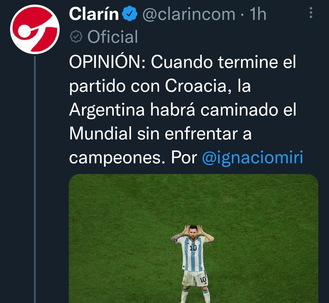 OctaGencarelli's tweet photo. El partido lamentable que está jugando el Club Atlético Anti Argentina https://t.co/IzQMesFSXX