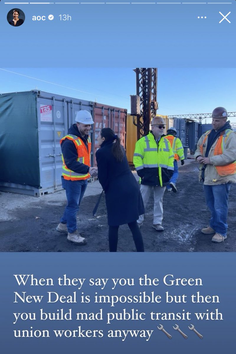 This woke me UP this morning 🌅🥳

Union workers, our communities are building the Green New Deal. We are creating the world we so deeply need and deserve, &amp; we cannot be stopped.
