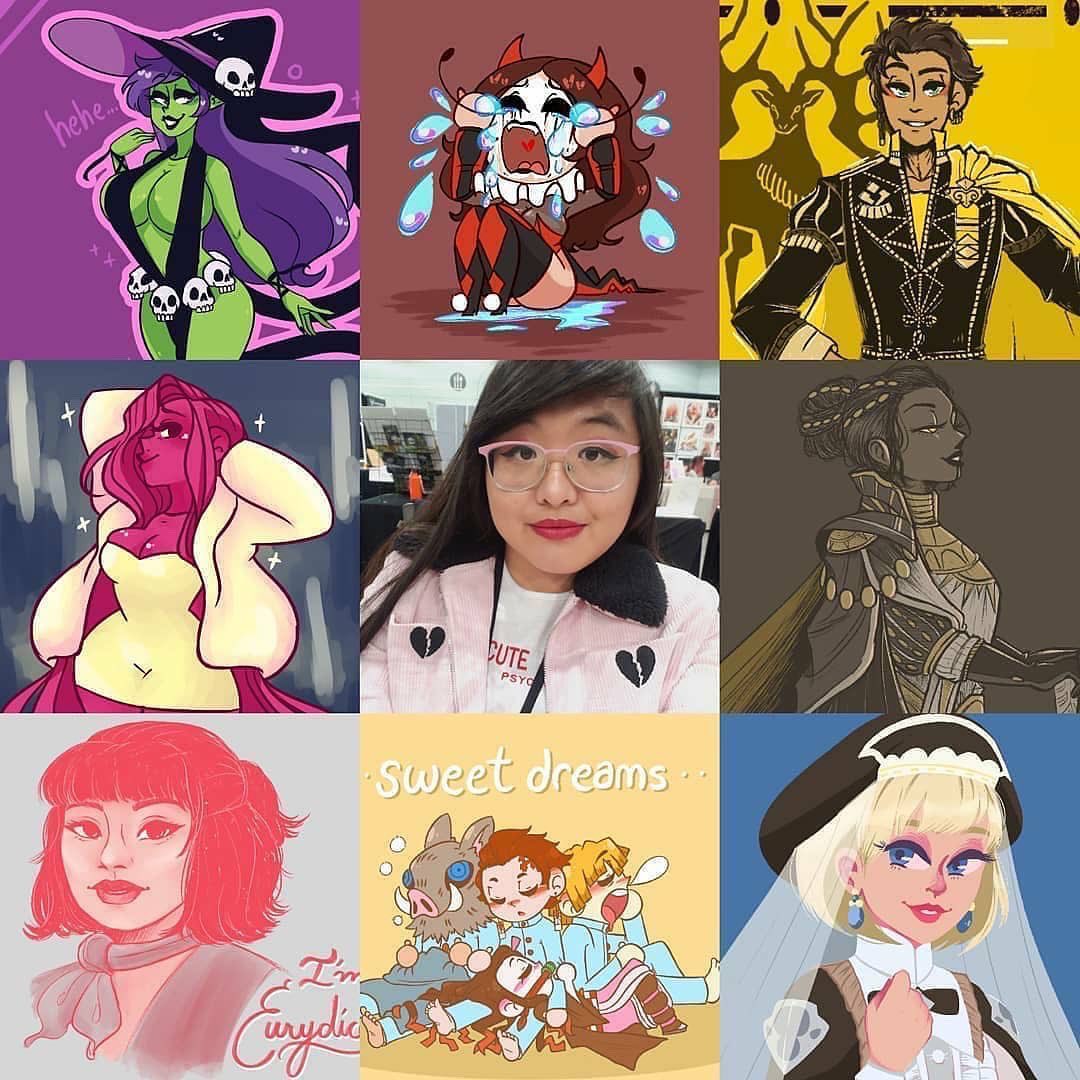 #artvsartist 2022 > 2019 😳 I may not have drawn as much as I wanted but I think I really grew as an artist and designer!! Here's to more art in 2023 ✨ 