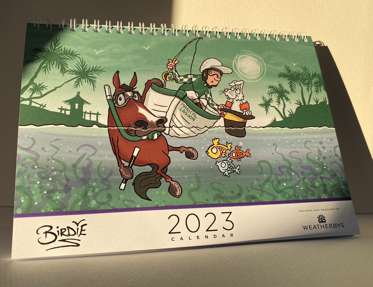 🎄🎄🎄 Competition Time 🎄🎄🎄
Win a signed 2023 Desk Calendar 💫Winner will be chosen randomly at 5pm tomorrow afternoon from everyone who RT’s shares this post!
birdieracinggifts.co.uk/misc/calendars…