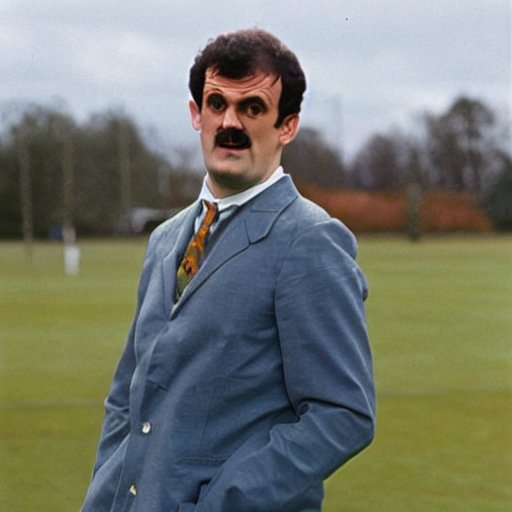 GarethJKnight's tweet photo. Think I'm addicted to asking Ai to put Harry Maguire in tv shows no.1 Basil Maguire #ENGFRA #ItsComingHome https://t.co/ADXkRf9SBr