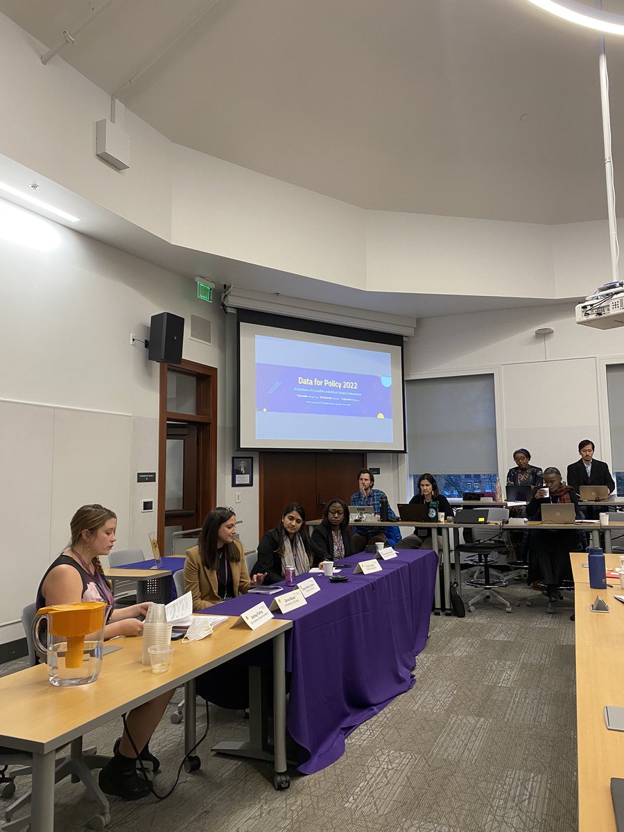 ZeynepEngin's tweet image. Day 2 of #DataForPolicy2022 at the University of Washington @UW - what a day it has been 🤩 - in collaboration with @gatesfoundation. Amazing keynote from Carl Bergstrom, author of #CallingBullshit and launching our own  Africa Engagement Initiative in the packed programme 💜👇🏼