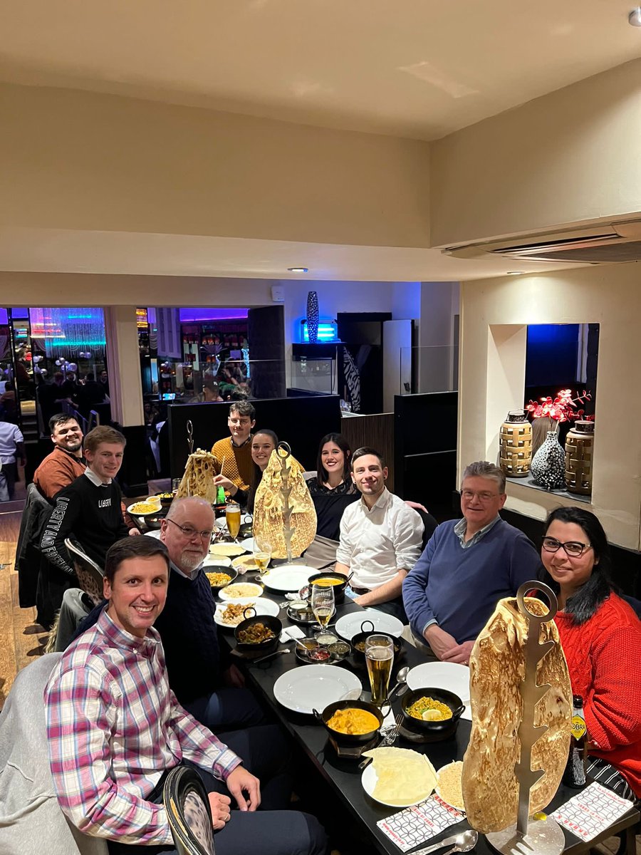 ITFSI_UWS's tweet image. ITFSI Christmas dinner 2022! Another great year for the group! Thanks all of you for your hard work and dedication! 🥳🎊🍾🍻