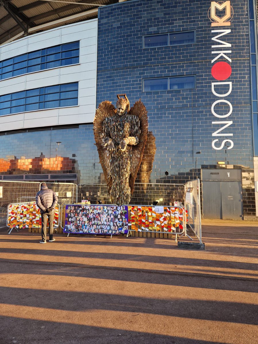 weareROC's tweet photo. Great photos from @therevnate from our outreach event in #miltonkeynes @MKDonsFC with the #knifeangel #ROCMK https://t.co/3kRXQ3I7bk