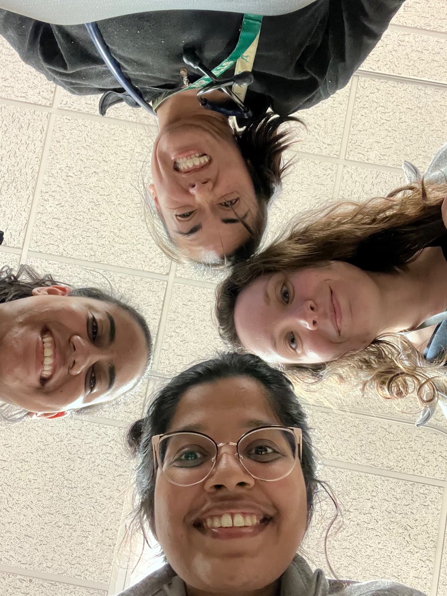 Girl dream team for overnight shift last night 🥰 <a href="/USFIMres/">USF Internal Medicine Residency</a>