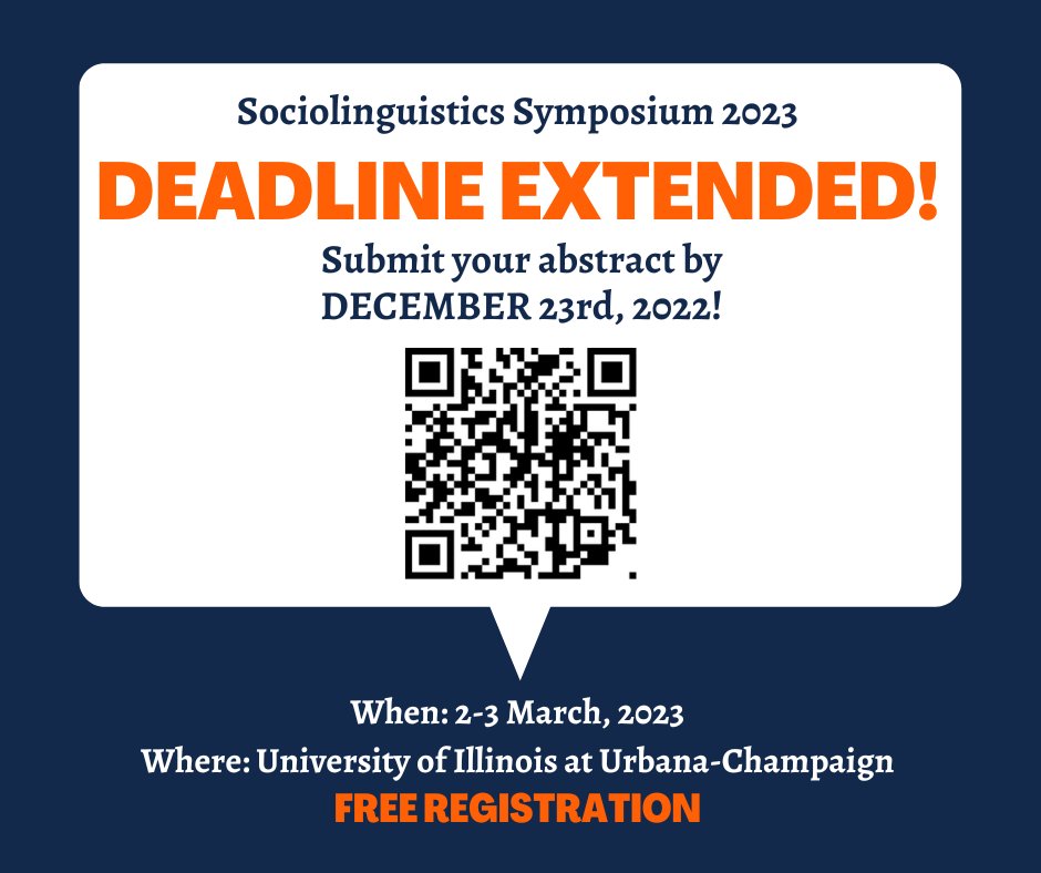 Sociolinguistics Symposium, UIUC (@sosyuiuc) on Twitter photo 