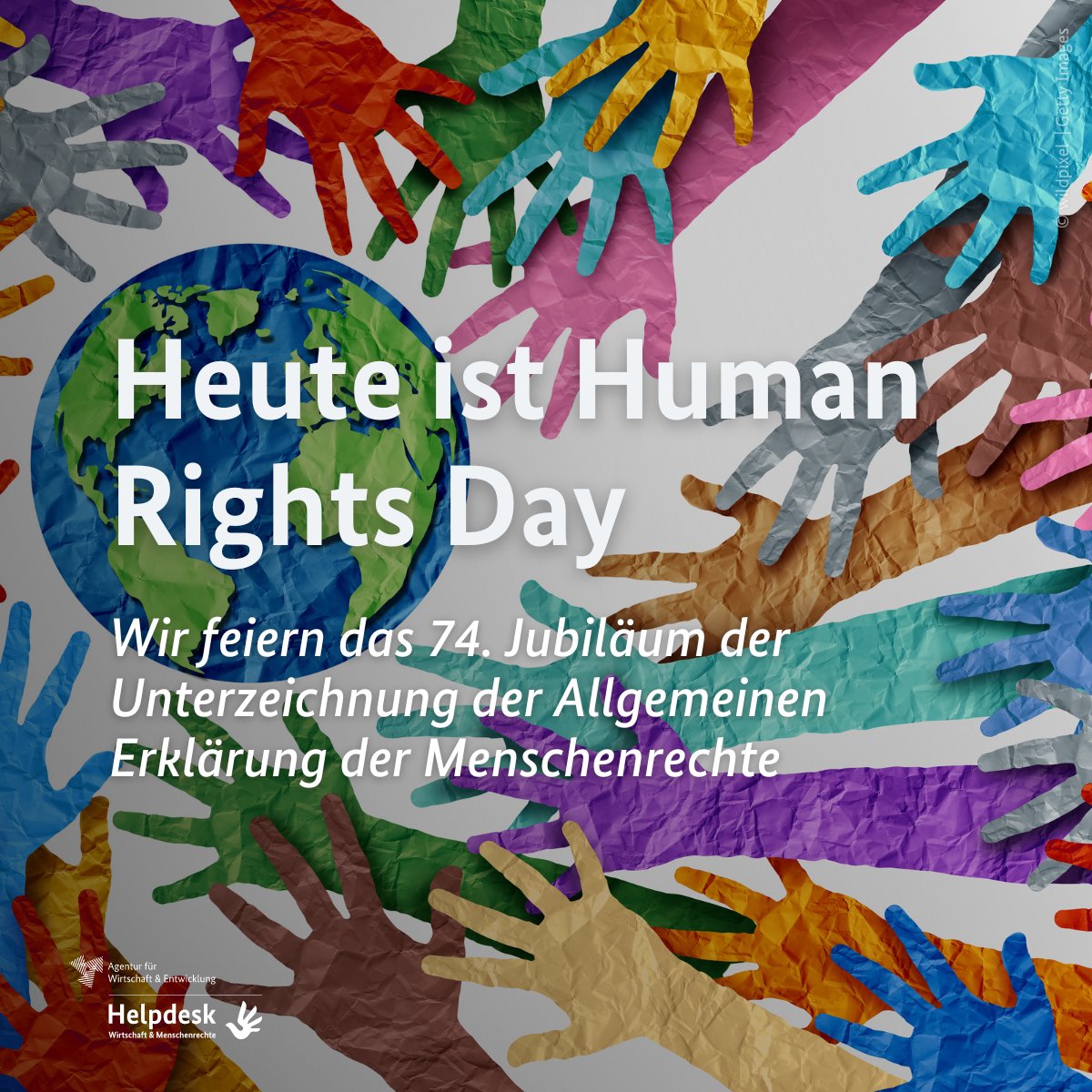 🎉Heute ist #HumanRightsDay: Dignity, Freedom, and Justice for All! Vor 74 Jahren wurde die wegweisende Universal Declaration of Human Rights (#UDHR) von der UN-Generalversammlung unterzeichnet 👉Mehr Infos: ohchr.org/en/get-involve…
#StandUp4HumanRights #humanrights @UNhumanrights