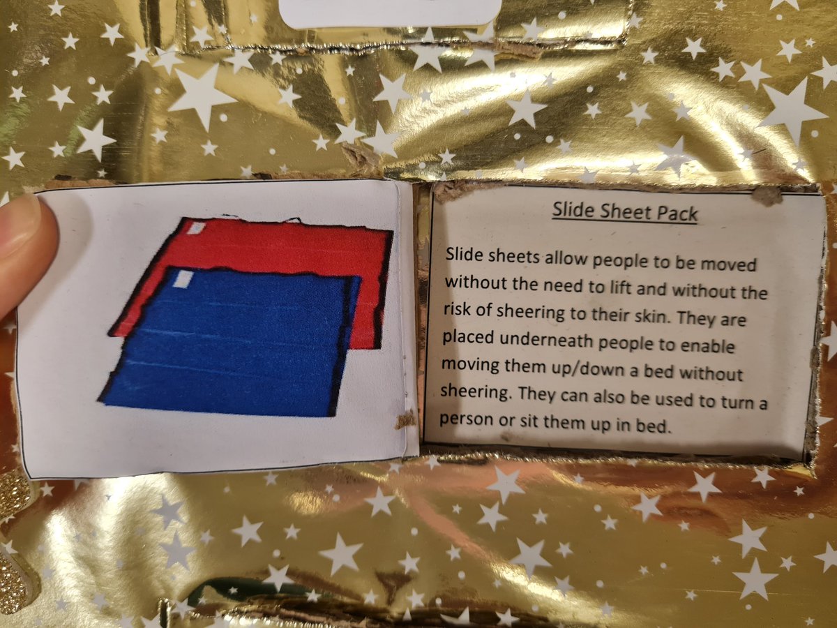 kerri_schOT's tweet photo. It's the weekend but the #OTMAS elves are still hard at work π§ββοΈπ§βπ and behind today's door are slide sheets! Have a lovely weekend everyone π https://t.co/HP1xRmD5vJ