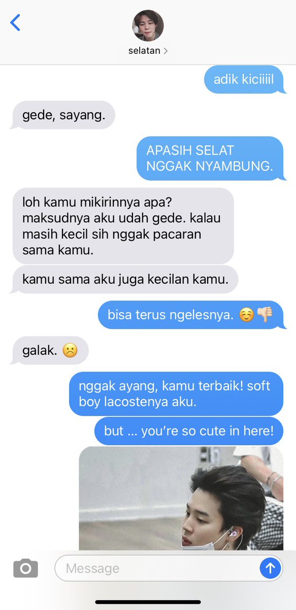kisserkook's tweet photo. 📍 adik kicil?

— jimin one tweet. https://t.co/PIMjL21ywz