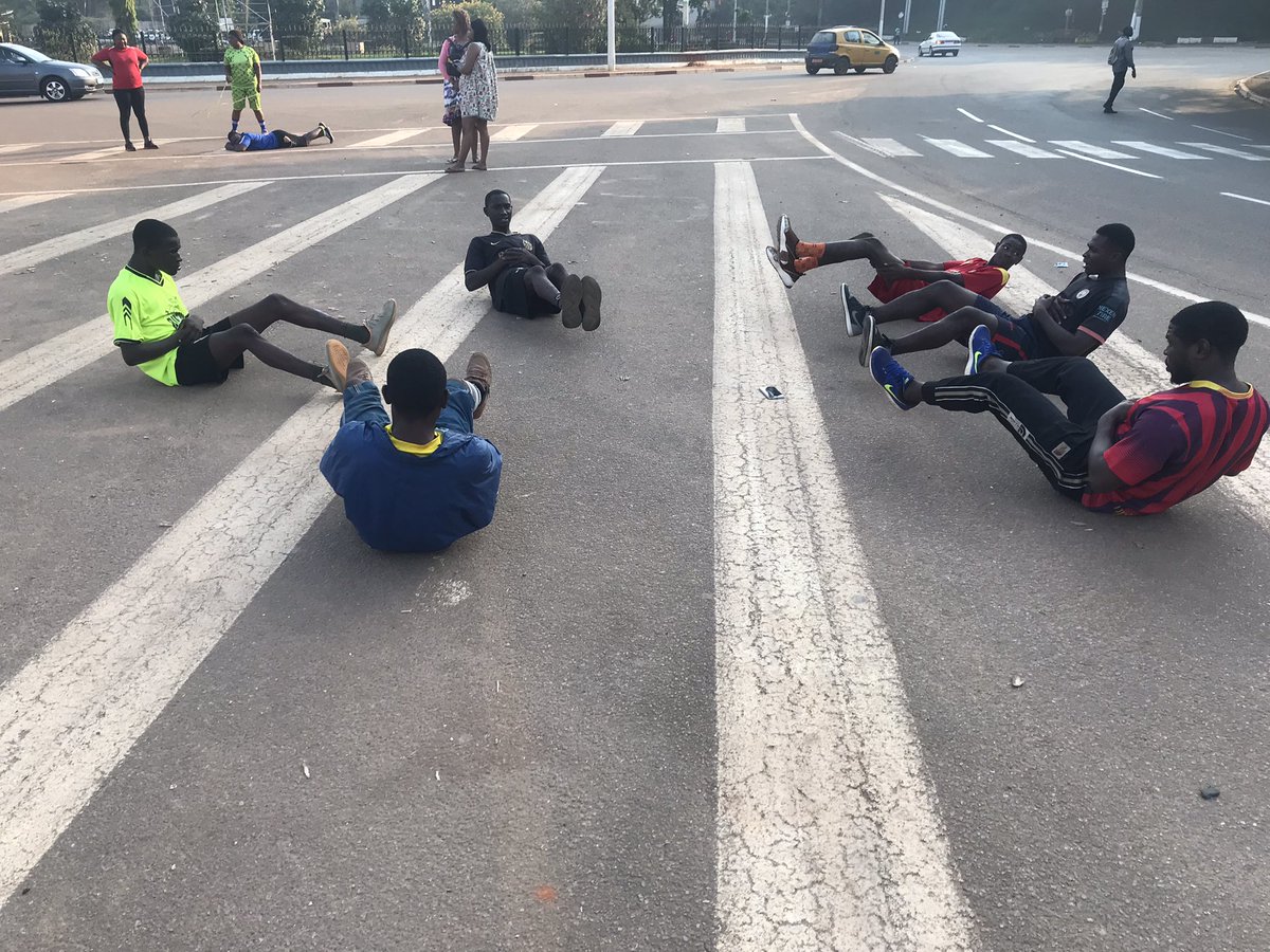 EmiliaBucha's tweet photo. IDP boys  from the Far North were engaged in a sport session and #HumanRights talks. An activity done to  commemorate #HumanRightsDay2022. The #RightToEducation &amp; #righttopeace were our focus on our exchanges.@unicefcameroon @UKinCameroon @UNFPACameroon  @RoffCameroon https://t.co/sTAX7vi0NF