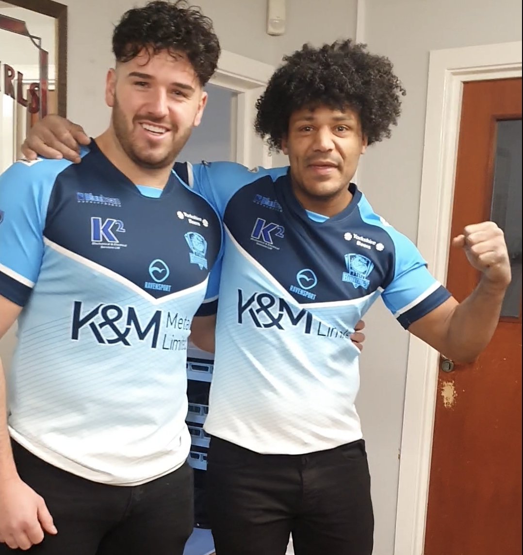 BatleyRLFC's tweet photo. The club is open until midday for merchandise sales... and here is your 2023 Bulldogs Away Shirt from @RavensportUK https://t.co/NQ0TioM9jH