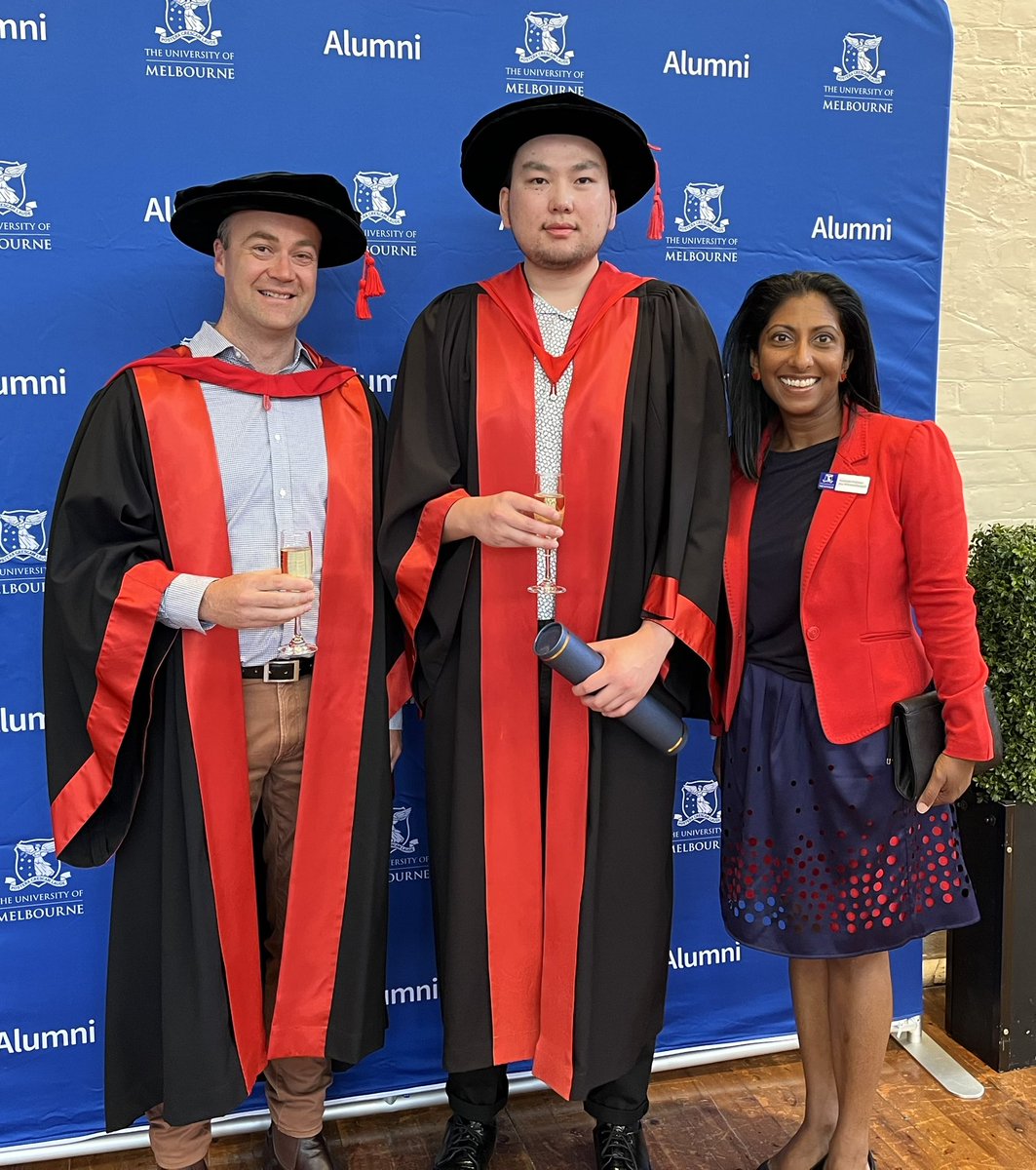 Congratulations Dr. Eddy Yang!! 🎉 So awesome to see you flourish &amp; lead stellar work using structural &amp; molecular approaches to uncover the functional impact of a novel human variant in a synapse gene identified in #autism. Super proud academic parent with <a href="/Danscooter/">Daniel J. Scott</a> <a href="/TheFlorey/">The Florey</a>