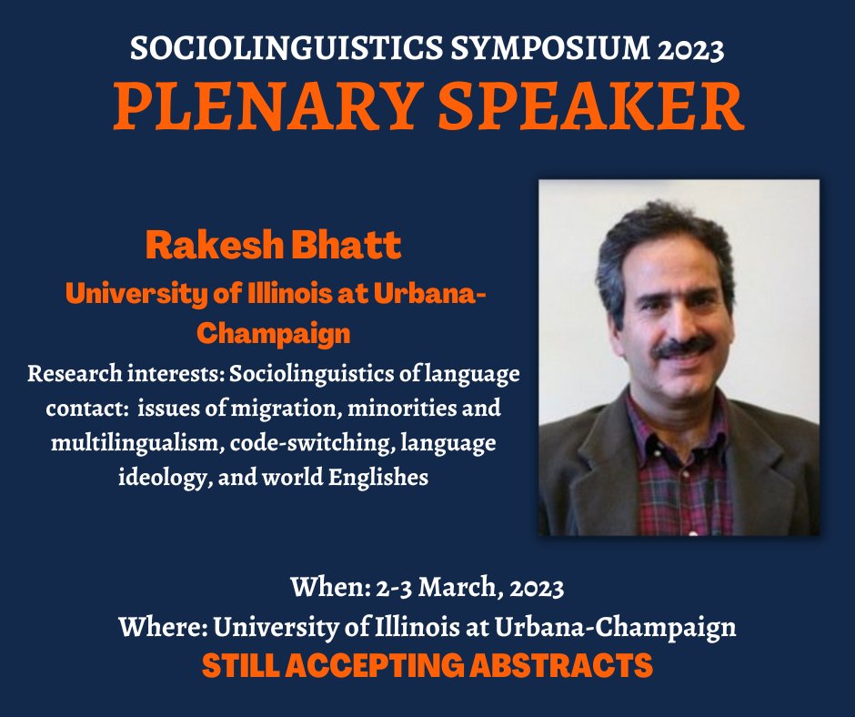 Sociolinguistics Symposium, UIUC tweet media