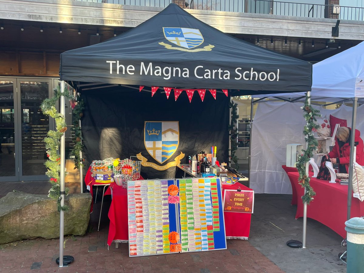 Wrap up warm and pop into Egham today to support your PTSA 🎄10-4 🎄