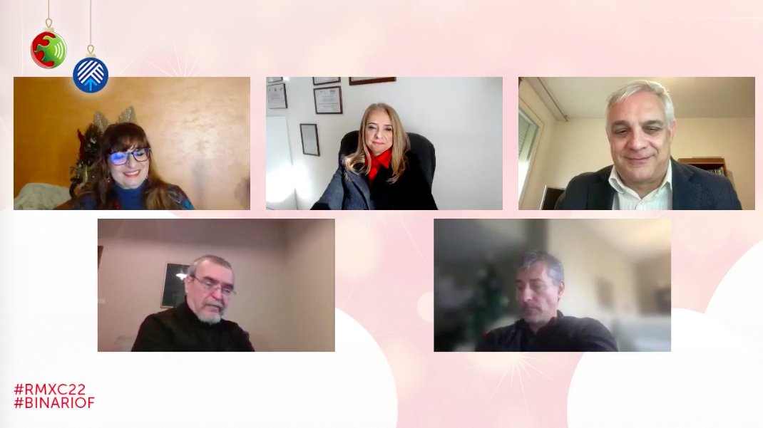 ireschilla's tweet image. Il @RomaXmascamp si avvia alla sua conclusione: ultimo panel con relatori e relatrici di #RMXC22. 

#Metaverso, identità digitale, diritto all'oblio, #MemorieDigitali e sviluppo tecnologico del #WEB20:
cosa aspettarsi nel 2023 e oltre? Quali rischi e quali opportunità?

#BinarioF