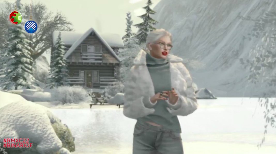 ireschilla's tweet image. Conosciamo l'#avatar di @MarinaBellini2 che ci racconta come abitare il #Metaverso durante le festività natalizie. 

#RMXC22 #BinarioF
#MemorieDigitali #Web20