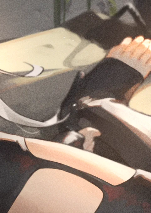 I just realized... I don't usually draw feet, but when I do... I draw A2's feet... 