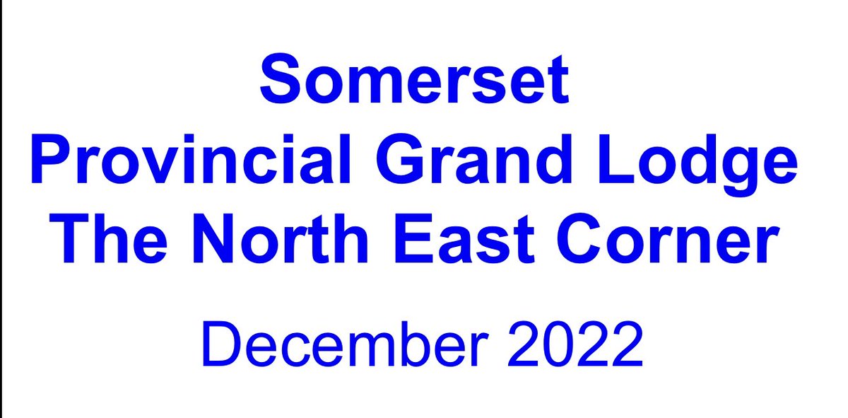 Somerset Freemasons tweet media