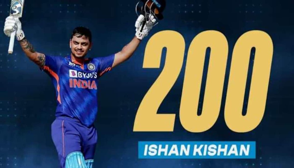 praful_patel's tweet photo. Kudos to #IshanKishan on scoring a record breaking fastest double hundred and creating history today. Congratulations to you young lad.
Keep the big scores coming.

@ishankishan51 #Fastest200 #INDvsBAN https://t.co/97zRxRCiYE
