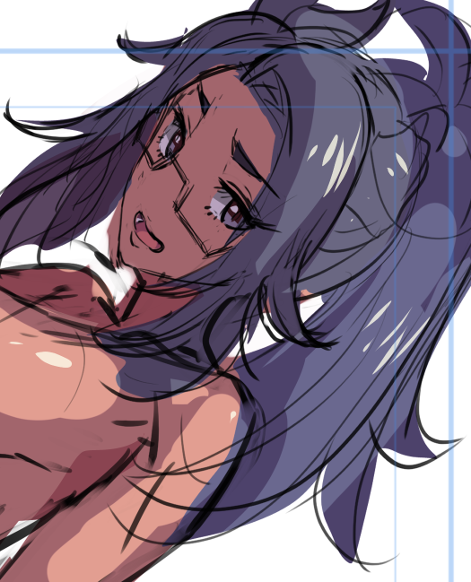 描き直してました 