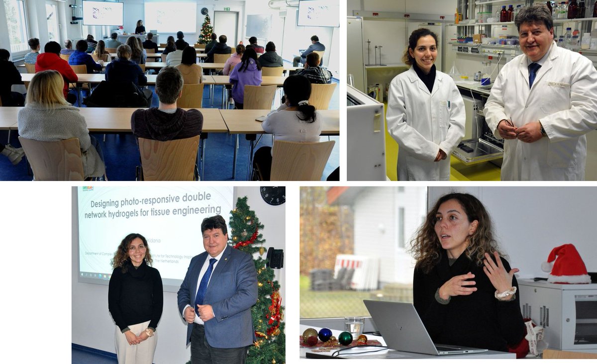 Boccaccini_Lab's tweet photo. It was a pleasure to host Dr. Agustina Aldana @AgusAldana_ #MSCA Fellow @MERLN_UM Maastricht Univ. 🇳🇱 in our Institute @Boccaccini_Lab  @UniFAU and @SFB_TRR225 Many interesting topics discussed around multicomponent, dynamic bioinks for tissue engineering and #biofabrication https://t.co/8xcz6zSrvb