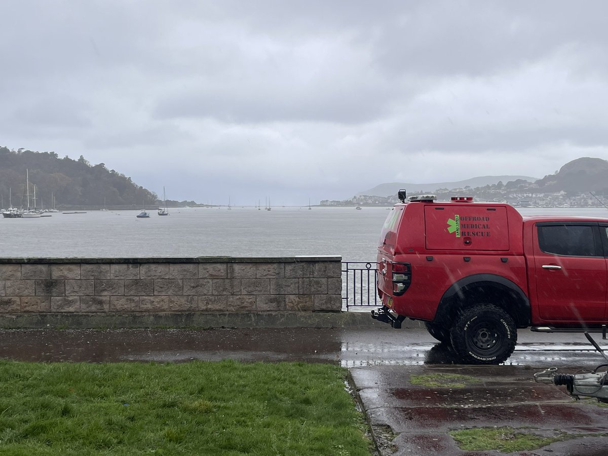 It’s a cold wet one today but the view is still amazing