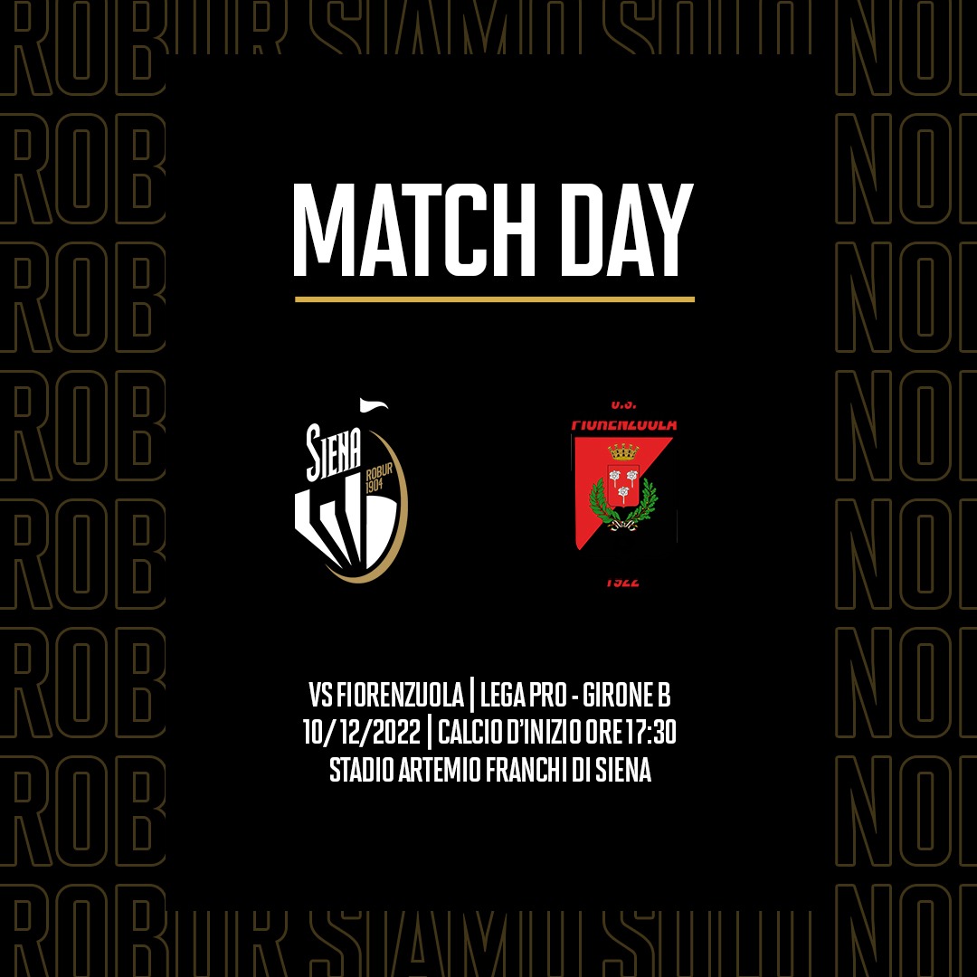 ACRSiena_1904's tweet photo. SIENA 🆚 Fiorenzuola
🏟 “Artemio Franchi”
⏰ Ore 17.30
📡 Sky Sport (diretta gol)
💻 Eleven Sport (streaming)
⚽️ Lega Pro
🥅 18 giornata di andata
🆑 Apertura cancelli: ore 15.45
🎫 Biglietti 👉 Settore ospiti chiuso
#forzarobur #forzasiena #calcio #matchday #sienafiorenzuola https://t.co/swA2GJxK26