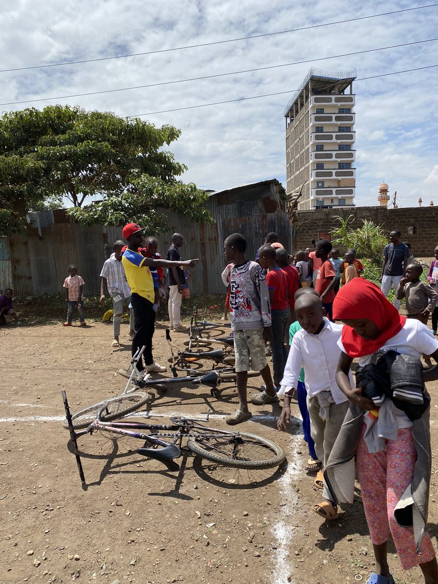 PSN_Nairobi's tweet photo. Who is ready for a cycling competition? 🚲 🚴 
📍Dandora Community Park
#publicspaceactivation #communityaction #placemakingforcommunities #placemaking #c2c #buildingconsensus #PSN #publicspaces #greenspaces #openspaces #Dandora #placemakers #publicspacesforall https://t.co/MD0zl7Jjit