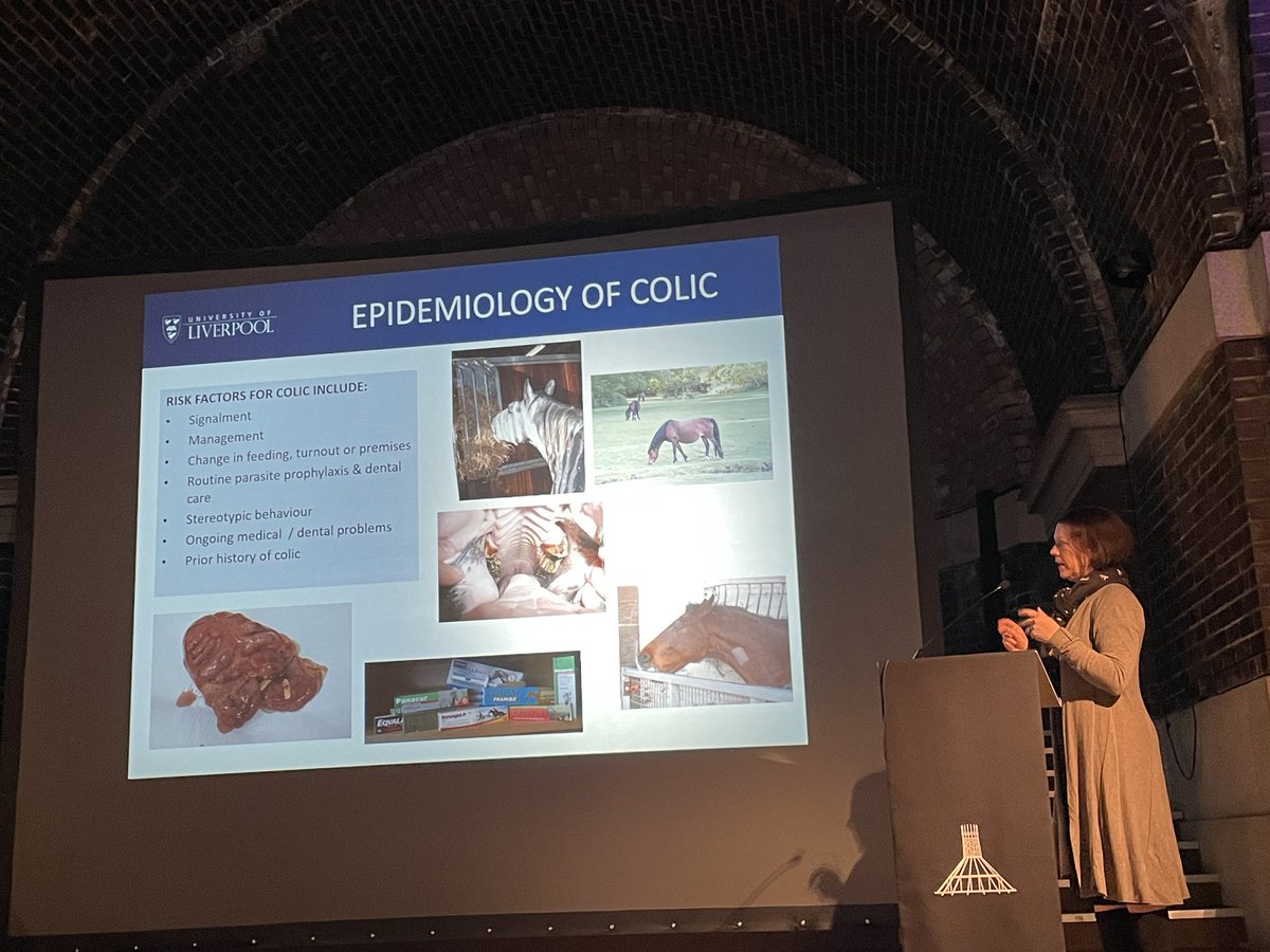 Brilliant talk by ⁦<a href="/DebraAr61369377/">Debra Archer</a>⁩ at ⁦⁦<a href="/NWSurg/">L'pool NW Surg Soc</a>⁩ meeting: extraordinary equine pathology. Must be opportunities for collaboration with the veterinary profession!