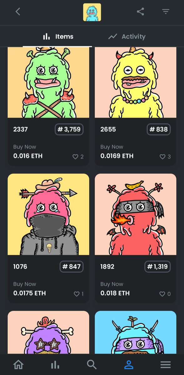 OnChainMarcus's tweet photo. Name a POUND FOR POUND, BANG FOR A BUCK, BETTER @nft than @Oozoids ? Comment below! #NFTCommmunity #oozoids https://t.co/qK4GSSyecP