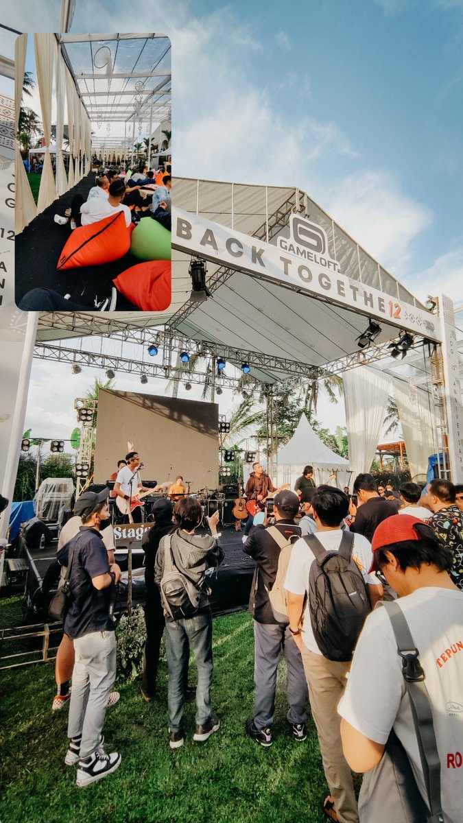 Nyore bareng the rain tapi no rain wkwkw