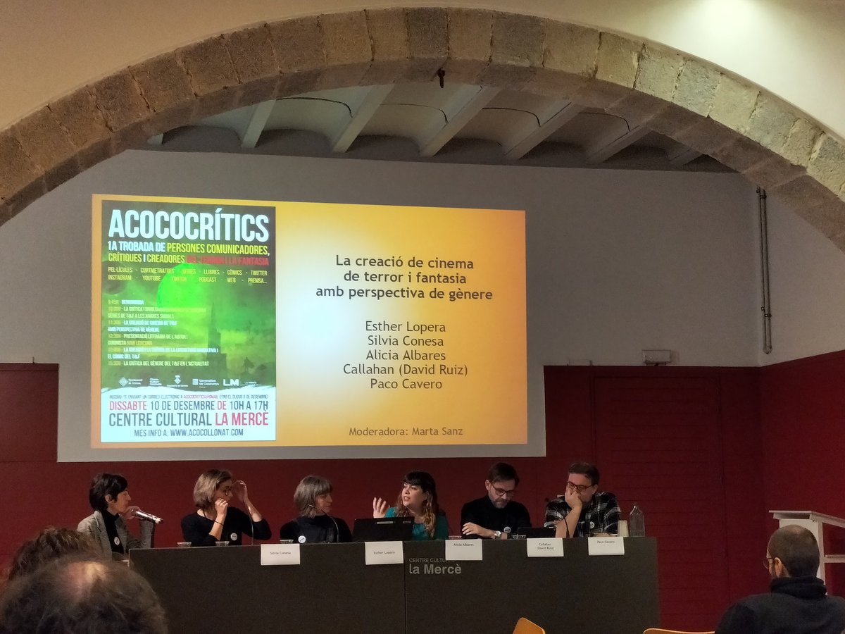 Ja estem al <a href="/acocollonat/">Acocollona't</a> veient una interessant conversa amb <a href="/AliciaAlbares/">Alicia Albares</a> <a href="/SilviaConesa_/">silvia conesa</a> <a href="/EstherLopera/">Esther Lopera</a> <a href="/pacocavero/">Paco Cavero</a> y David Ruiz Callahan.