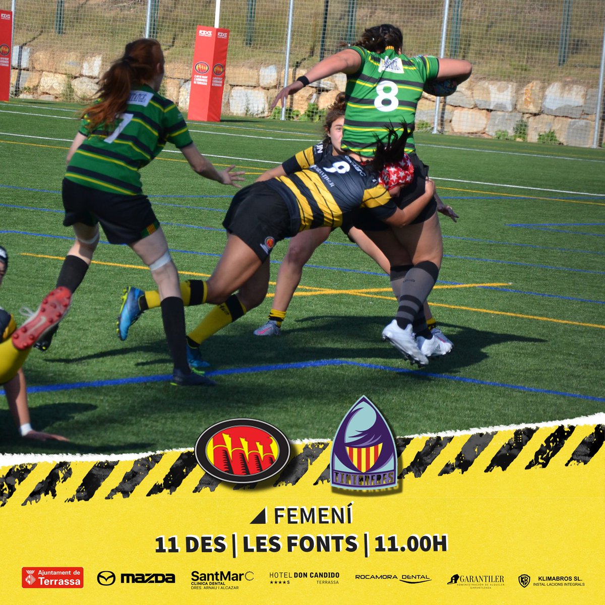 🗓📣 Activitat de #rugby d'aquest cap de setmana. 🏉

Carbó, carbó🔥