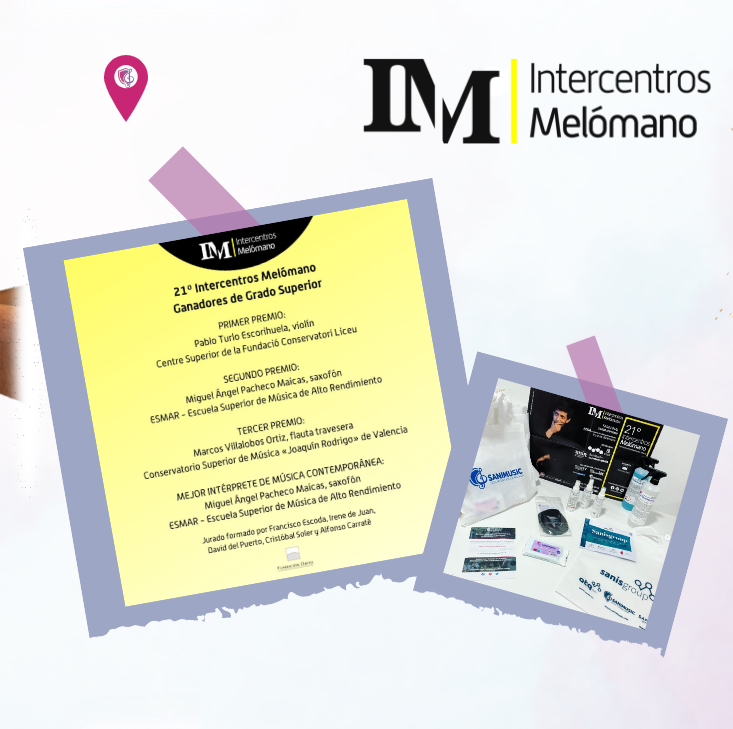 sanisgroup's tweet photo. Hoy se celebra la Fase Final de Grado Prof. del Intercentros Melómano 2022.- Queremos dar la enhorabuena a todos los participantes de Grado Superior y mucho ánimo hoy a los participantes de Grado Profesional. Seguid así y que la música os guíe!! https://t.co/n2MvLZltGw