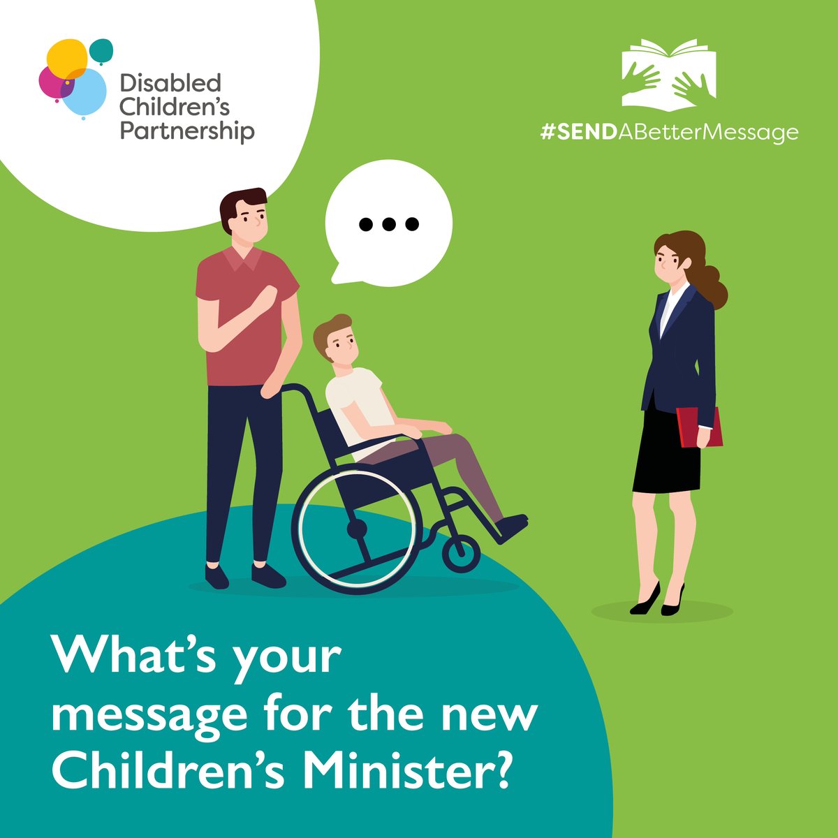 DCPcampaign's tweet photo. You only have a few more days to send your message to Claire Coutinho MP, the Minister for Children, Families and Wellbeing. Use this link and we will collate all the messages &amp; send them to the Minister. #SENDABetterMessage  https://t.co/GjqB3geuVp https://t.co/TY8luVWUNN
