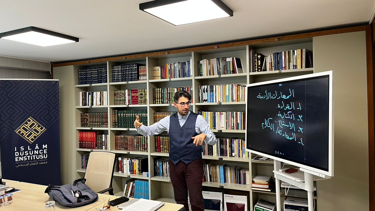 ideorgtr's tweet photo. Enstitümüzde Dr. Muhammed Sıddik ile Pratik Arapça dersleri başlamıştır. https://t.co/3TCt5btp6s