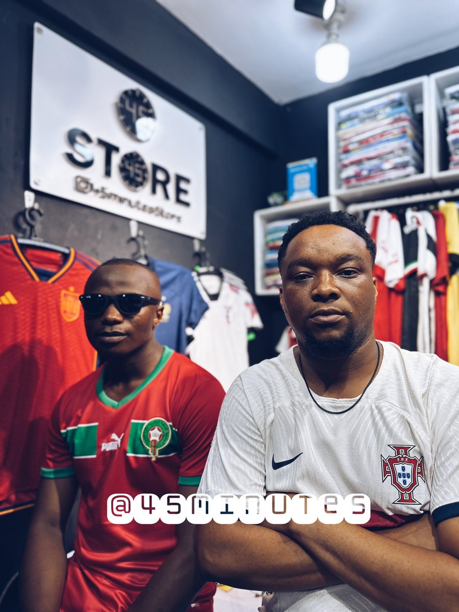 45MinStore's tweet image. Robo Fainali Kombe La Dunia 2022

Morocco Vs Ureno?

Ngapi Ngapi?

Tabiri, Ukiwa Sahihi Utajipatia Jezi Kwa Bei Punguzo (20,000 tu) 

Jezi Zote Zinapatikana Kwa 27,000 TZS