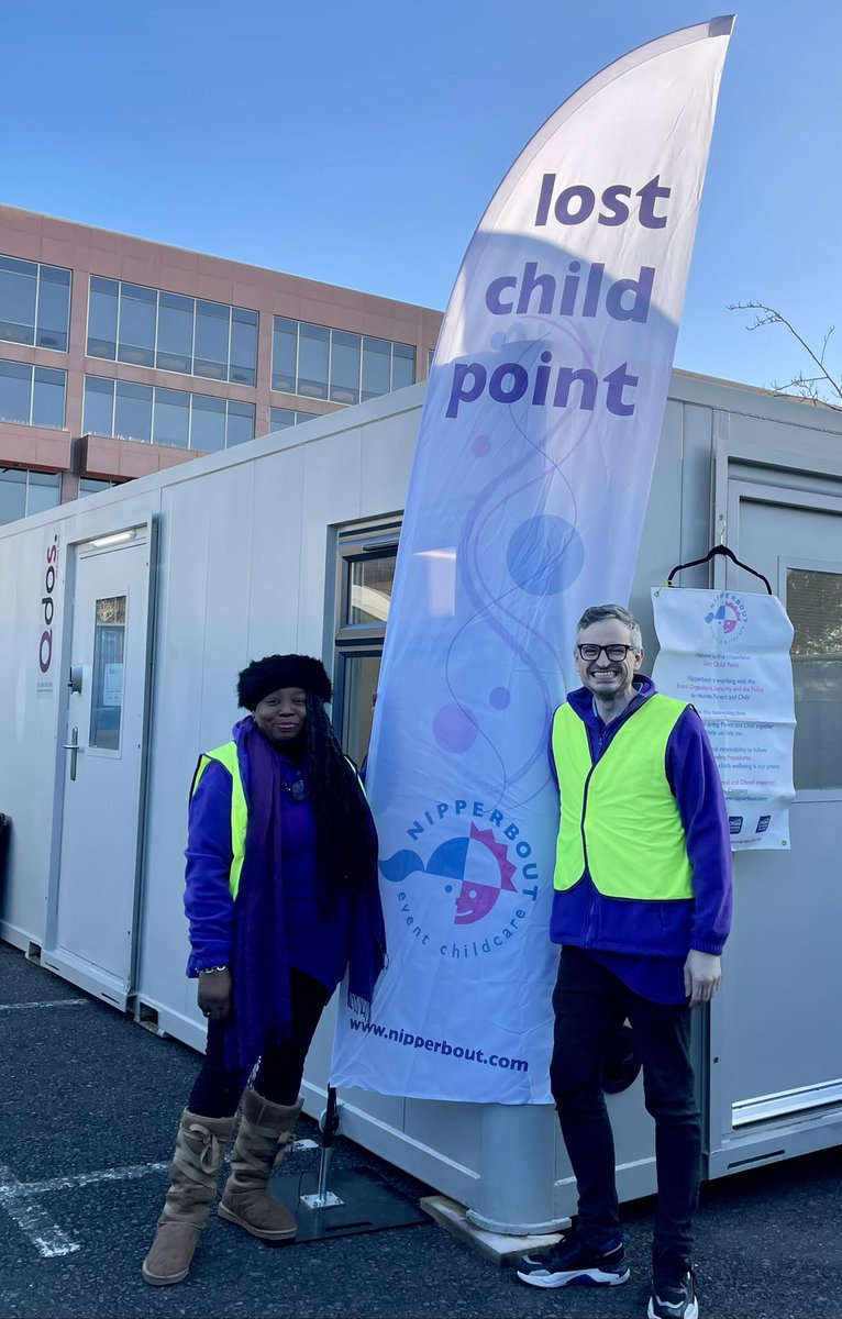 We’re under starter’s orders and #excited to be working in our home town <a href="/MiltonKeynes_MK/">Milton Keynes City</a> providing the lost child point <a href="/redbullracing/">Oracle Red Bull Racing</a>  

#lovemk #purplepeople #andtheyreoff #GivesYouWings