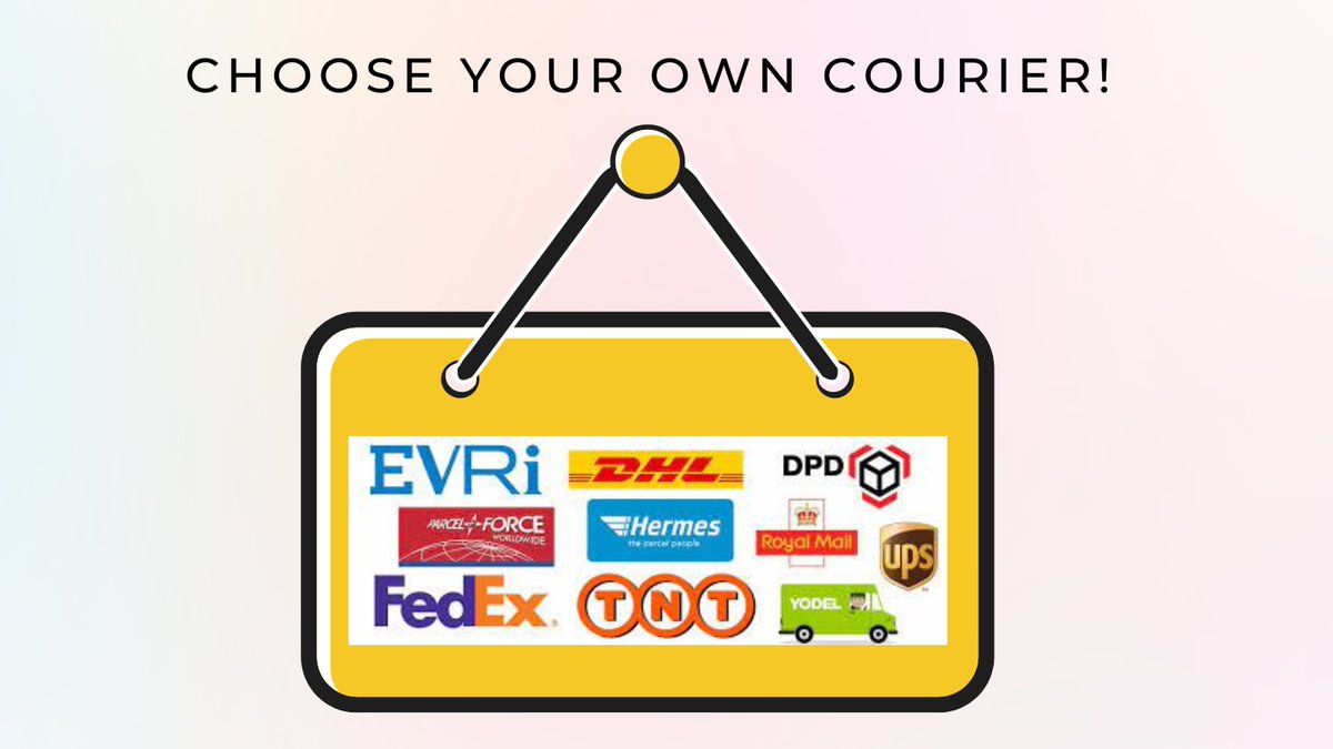 Given ongoing strikes and delivery delays, we are now giving customers the option to choose whichever courier they would like to use.

Just let us know your preferred courier and we'll do the rest!