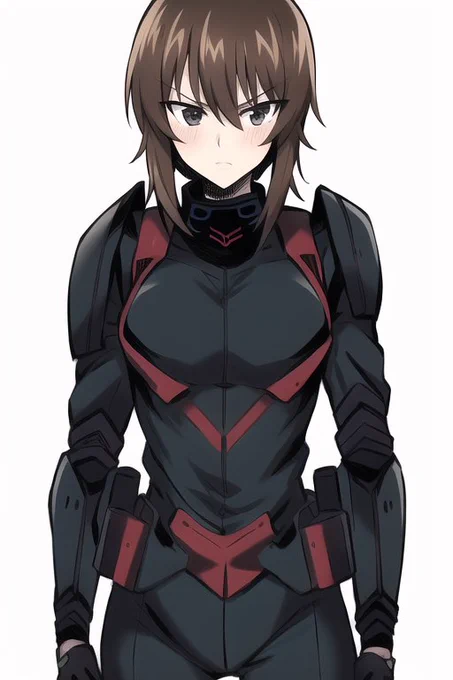 #NovelAI ケルベロス隊()まほさんMG34振り回してそう 