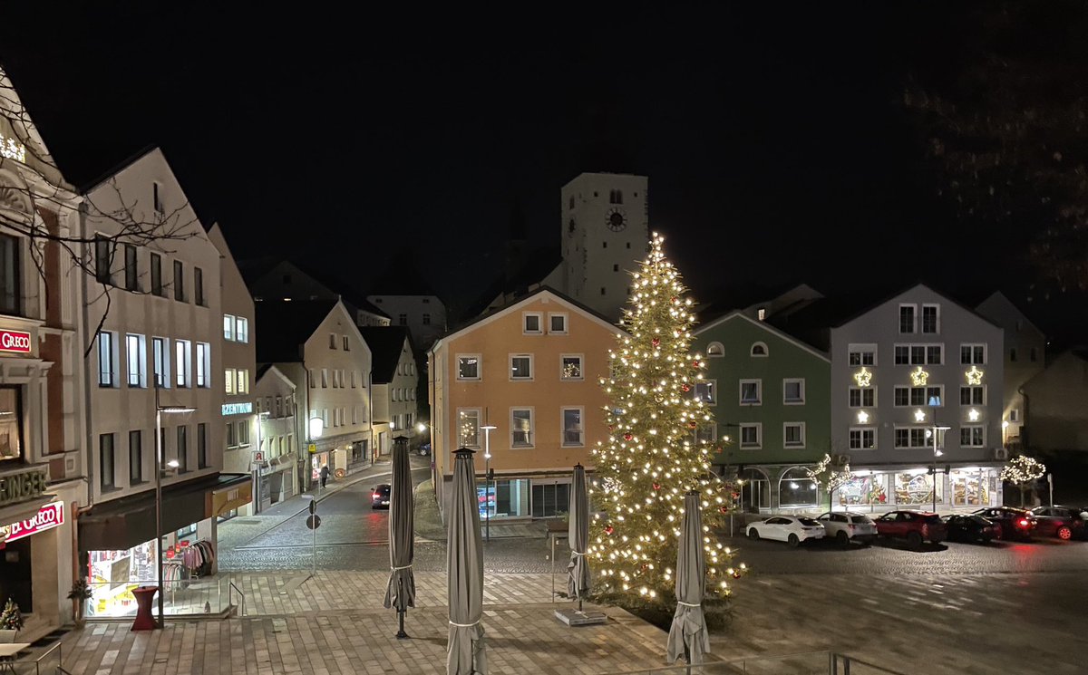 Noch kein Schnee in Regen, nur auf den Bergen wie den Arber. Aber was nicht ist, kann noch werden