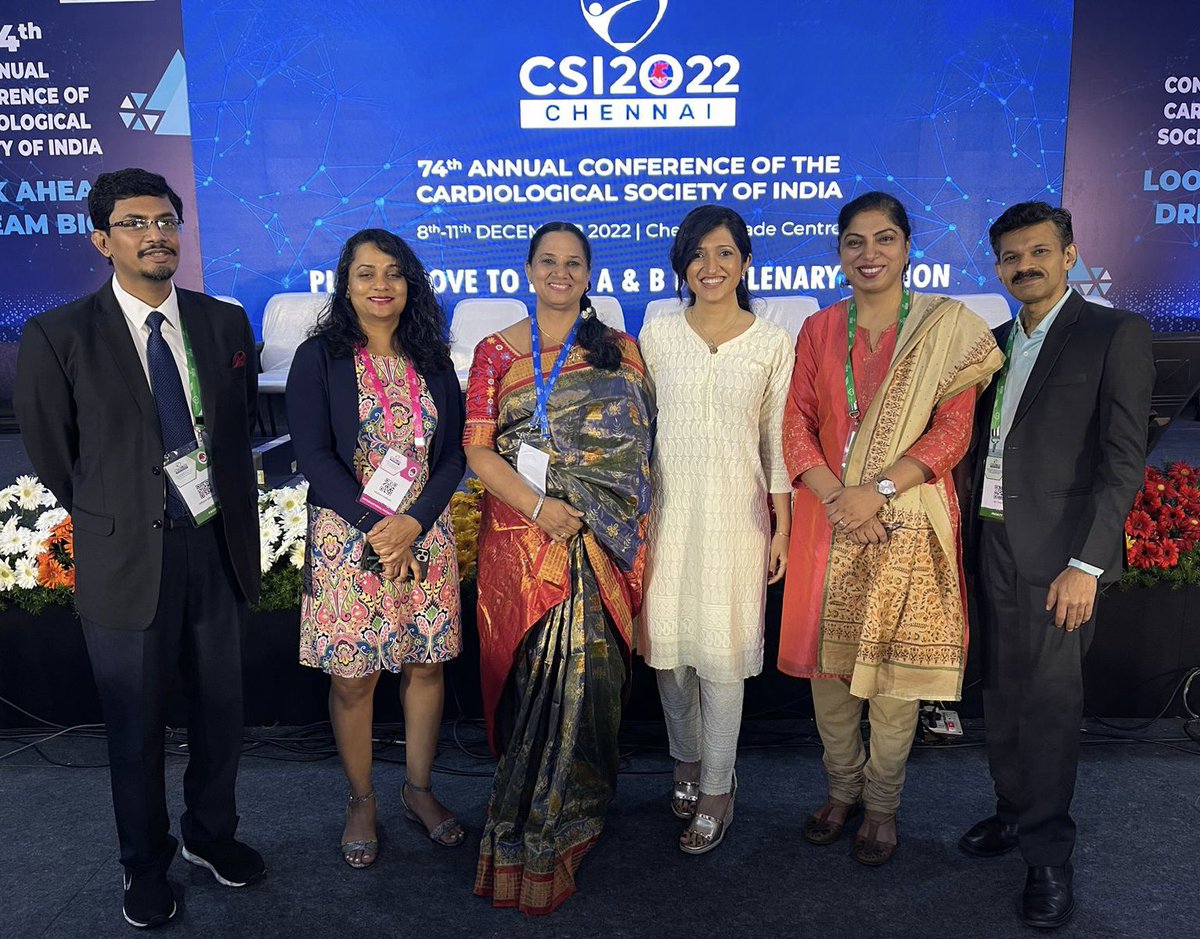 purviparwani's tweet image. Chaired a #CVimaging session at #CSI2022 so good to see Imaging colleagues in India and also chair the session with @kadiyala2000, Dr. Ajit Thachil! Great talks by Drs @PriyaJagia 
Christopher! 
Great to see Dr. Nanda as well.