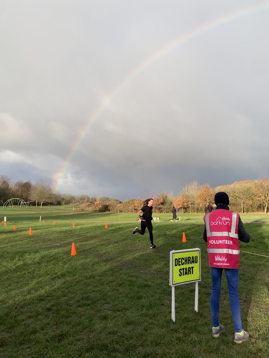 And we had a rainbow too!